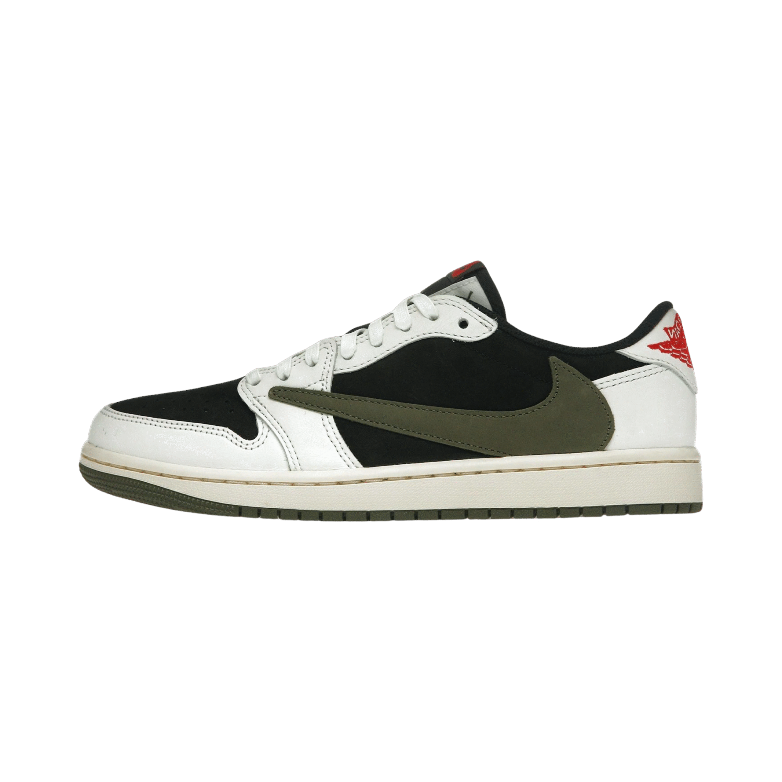 48C4AC4D-D427-4D97-9E8E-629DE3EB526E Jordan retro 1 travis “olive green” - Image 1