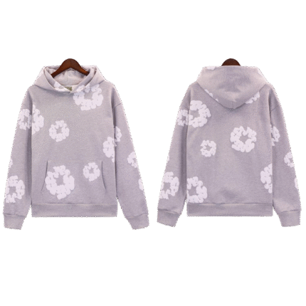Denim Tear Hoodie "Grey"