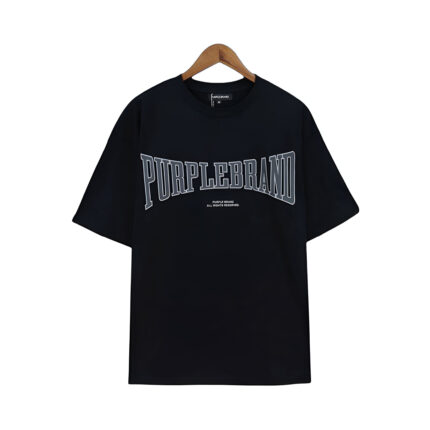 Purple T Shirt "Purple Brand Black"
