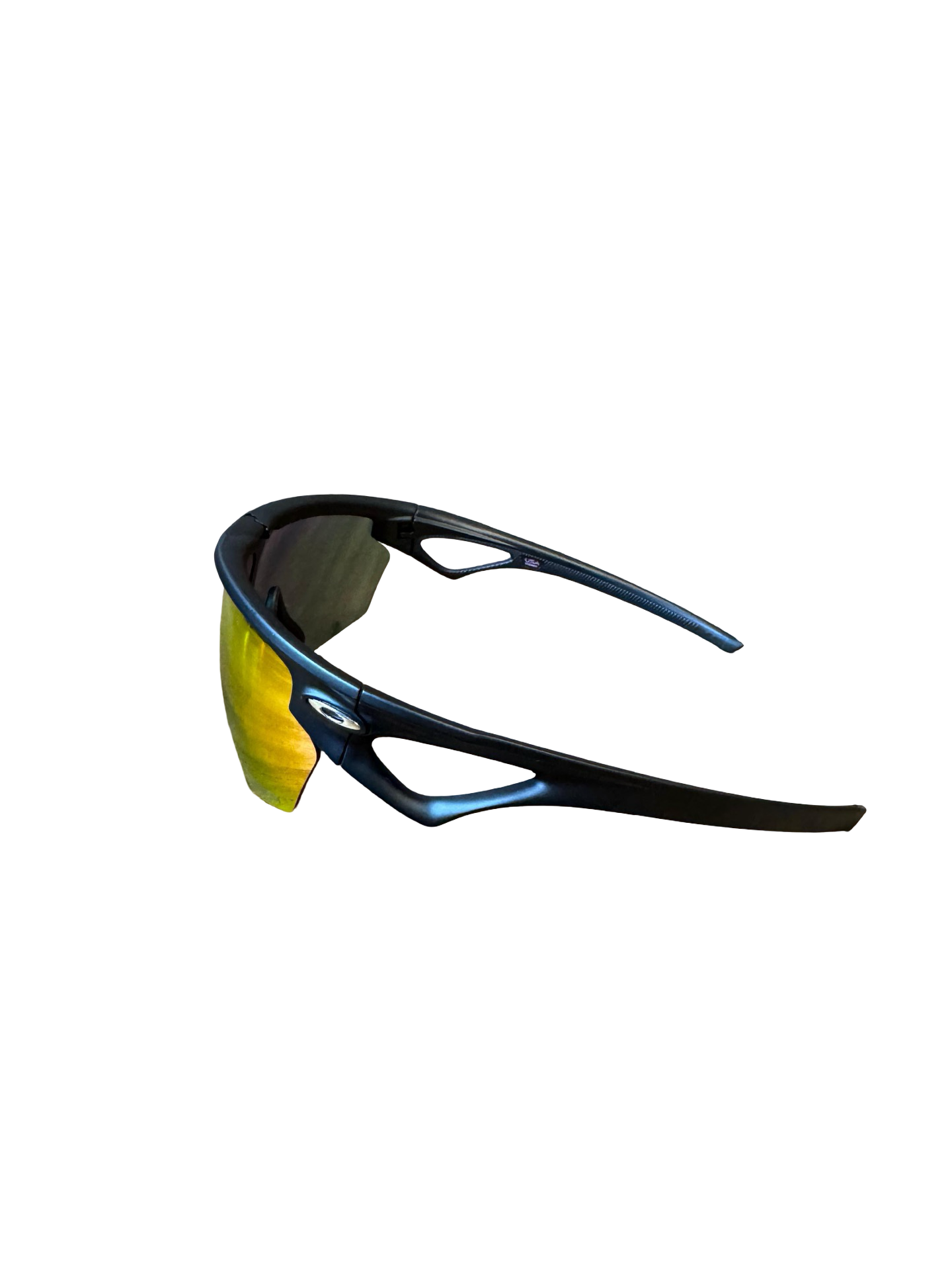 pixelcut_27 Oakley Glasses Semi Full "Black & Gold Logo" - Image 1