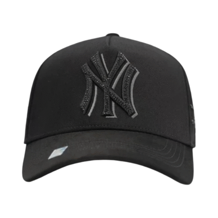 Big Boss "Black Ny Logo Rhinestone"