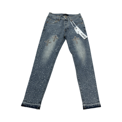 Purple "Rhinestone Blue"