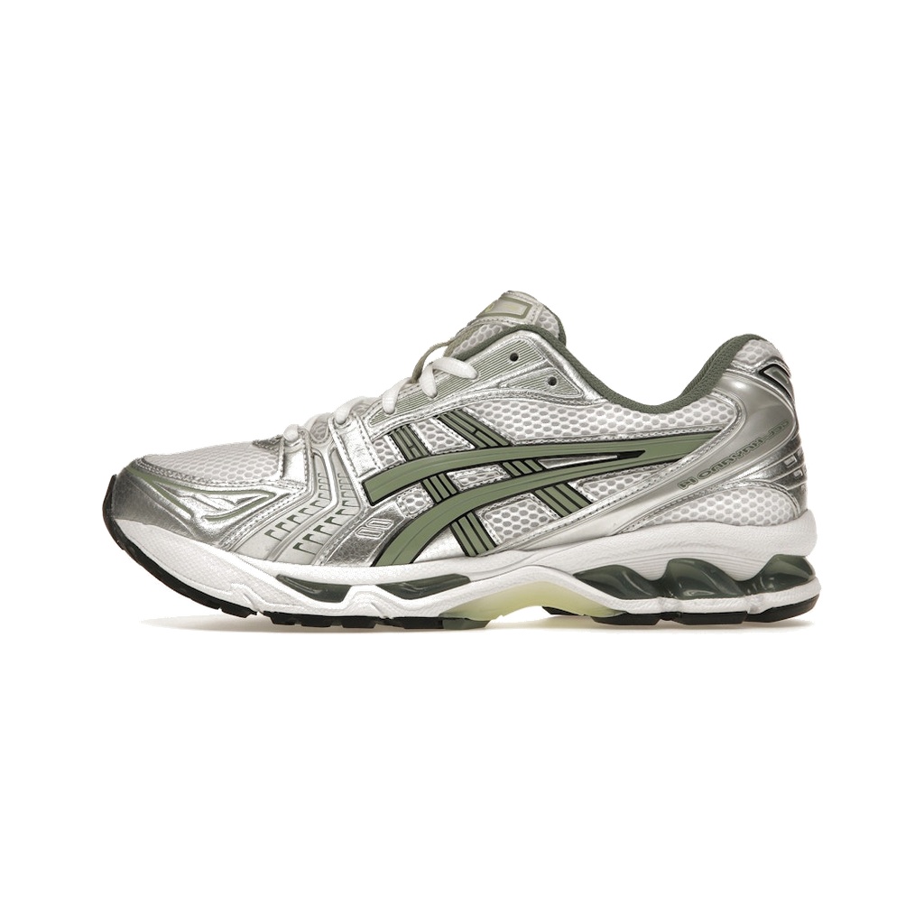 asics-gel-kayano-14-white-pure-silver-slate-grey-sage ASICS Gel-Kayano 14 White Pure Silver Slate Grey Sage - Image 1