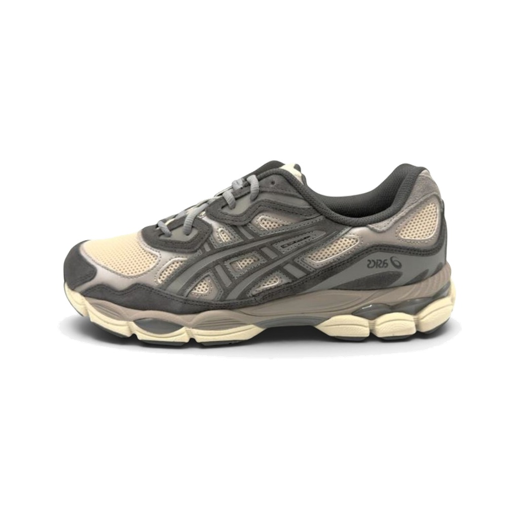 asics-gel-nyc-oatmeal-obsidian-grey ASICS Gel-NYC Oatmeal Obsidian Grey - Image 1