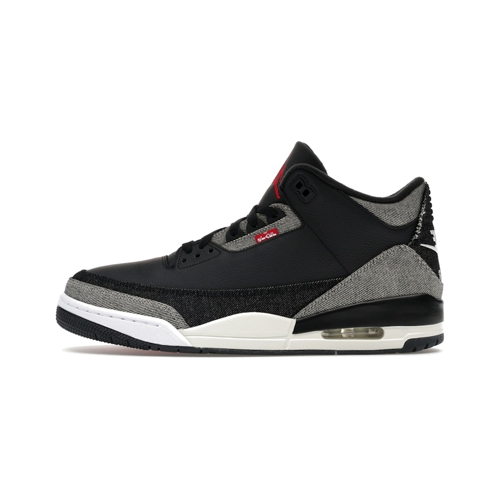 jordan-3-retro-levi-s-black Jordan 3 Retro Levi’s Black - Image 1