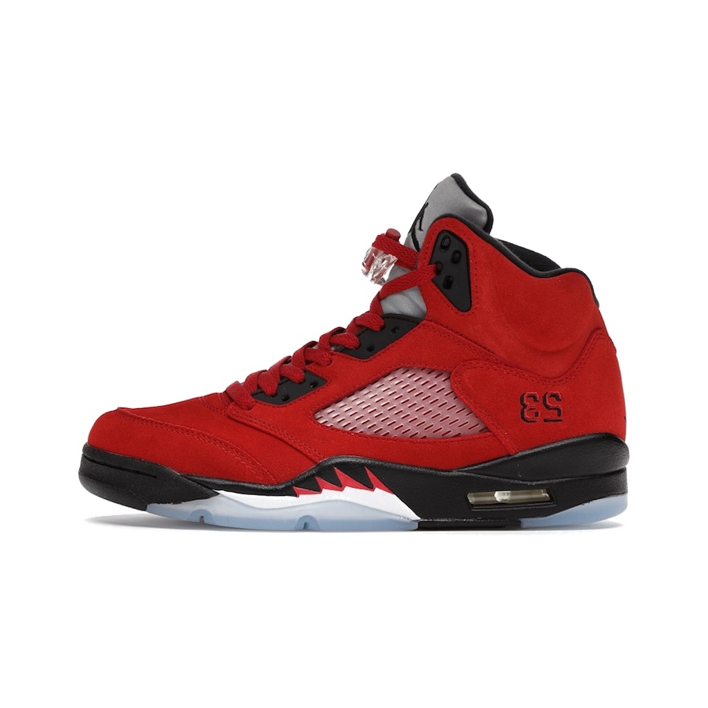 jordan-5-retro-raging-bull-red-2021 Jordan 5 Retro Raging Bull Red (2021) - Image 1