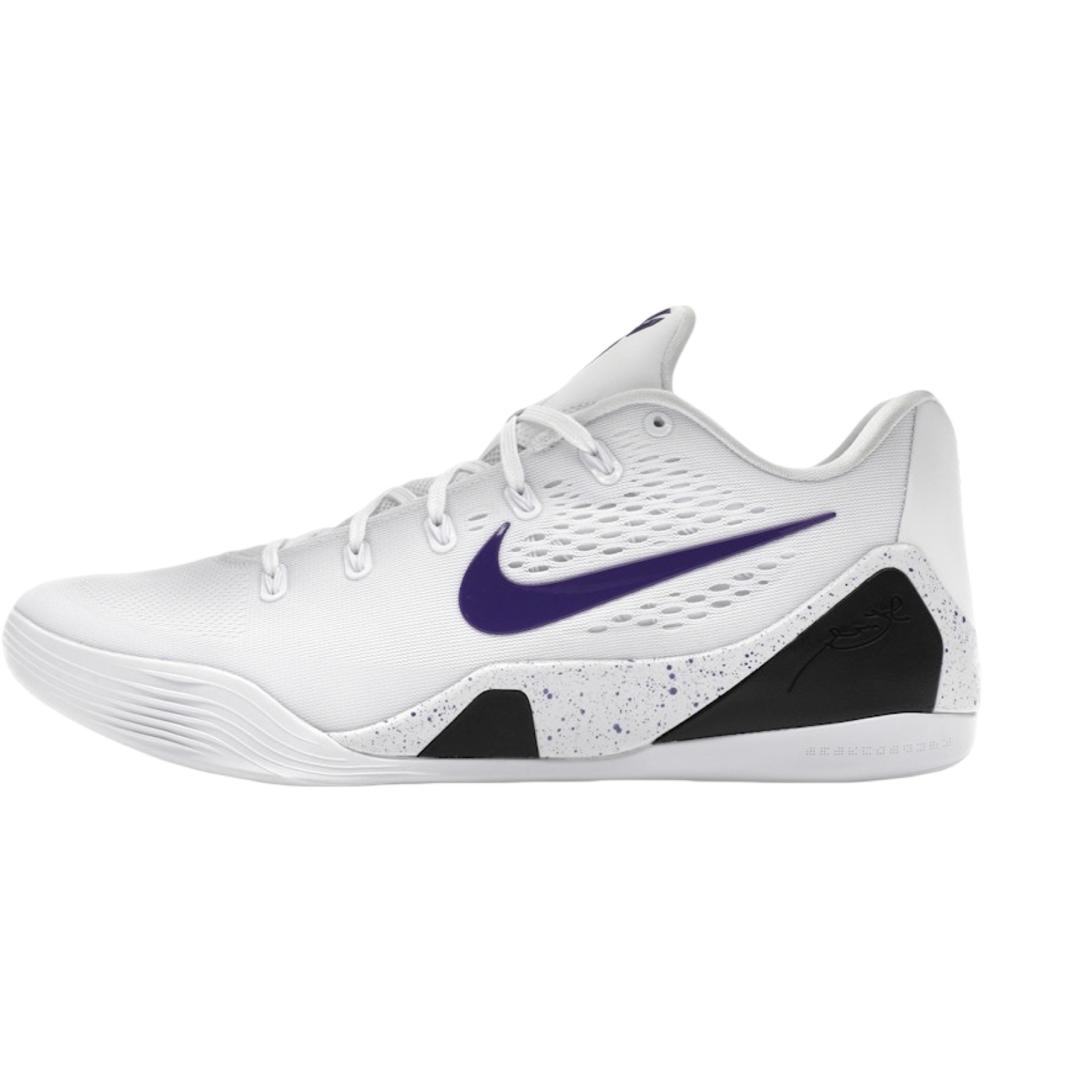 nike-kobe-9-elite-low-em-protro-white-court-purple Nike Kobe 9 Elite Low EM Protro White Court Purple - Image 1